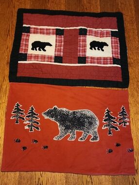 Woolrich Pillow Sham & Pillow Case. Size: STD